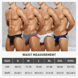 4 pack men’s jock briefs